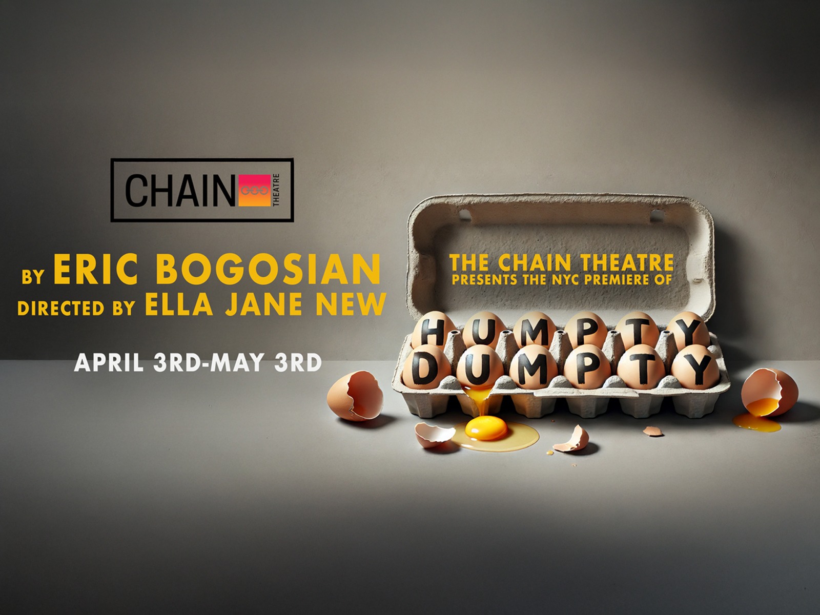 Eric Bogosian's HUMPTY DUMPTY: What to expect - 1