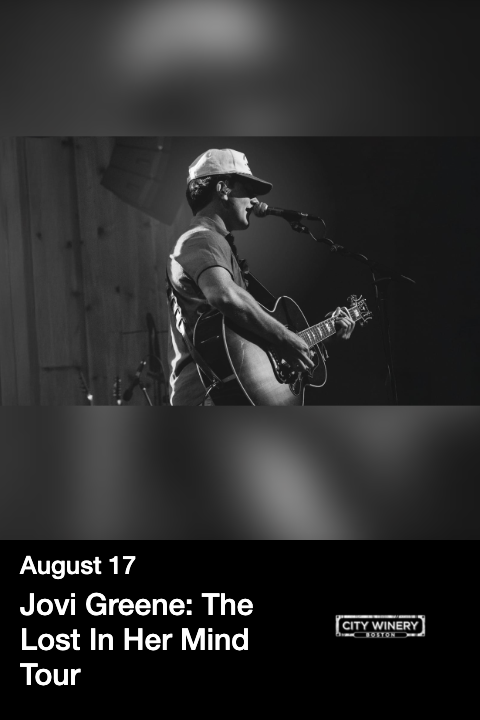 Jovi Greene: The Lost In Her Mind Tour tickets