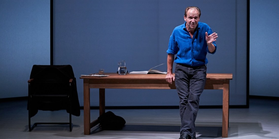 Ralph Fiennes in Beat the Devil at the Bridge Theatre