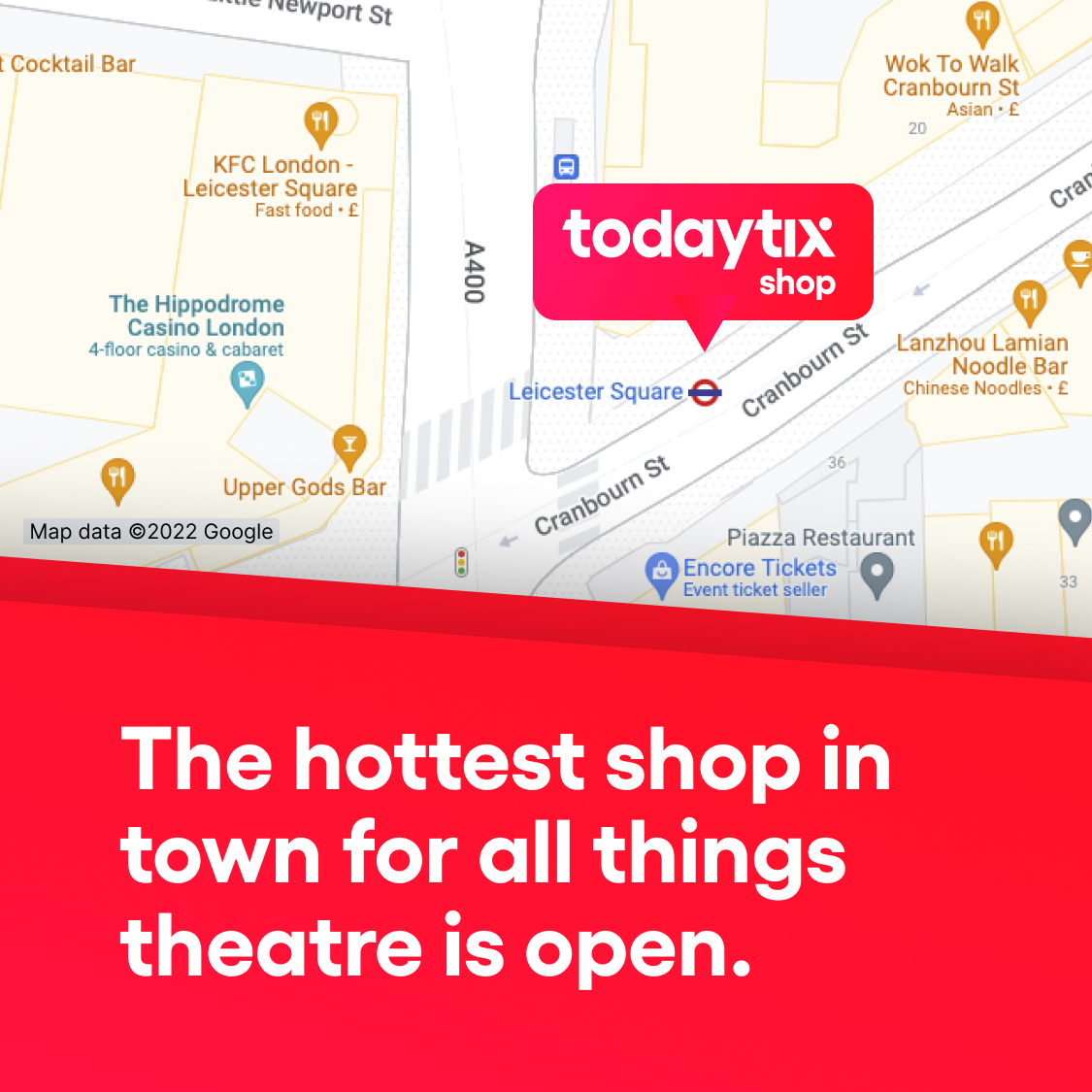 TodayTix Shop | London Leicester Square Theatre Ticket Booth