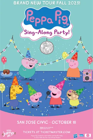 Peppa Pig’s Sing-Along Party Tickets