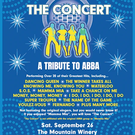 The Concert: A Tribute to ABBA