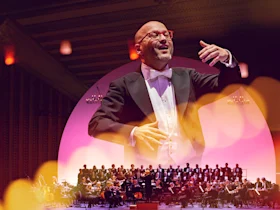 Production shot of Lyric in Concert: A Wondrous Sound in Chicago.