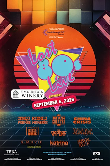 Lost 80's Live tickets