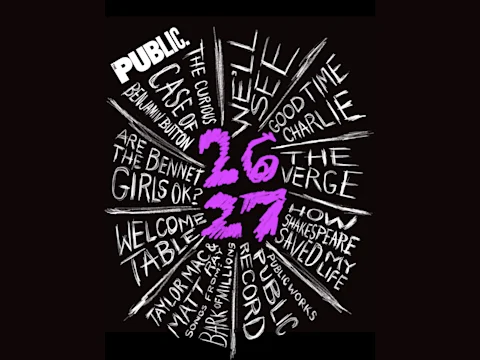 Poster image of We'll See in The Public Theater, New York.