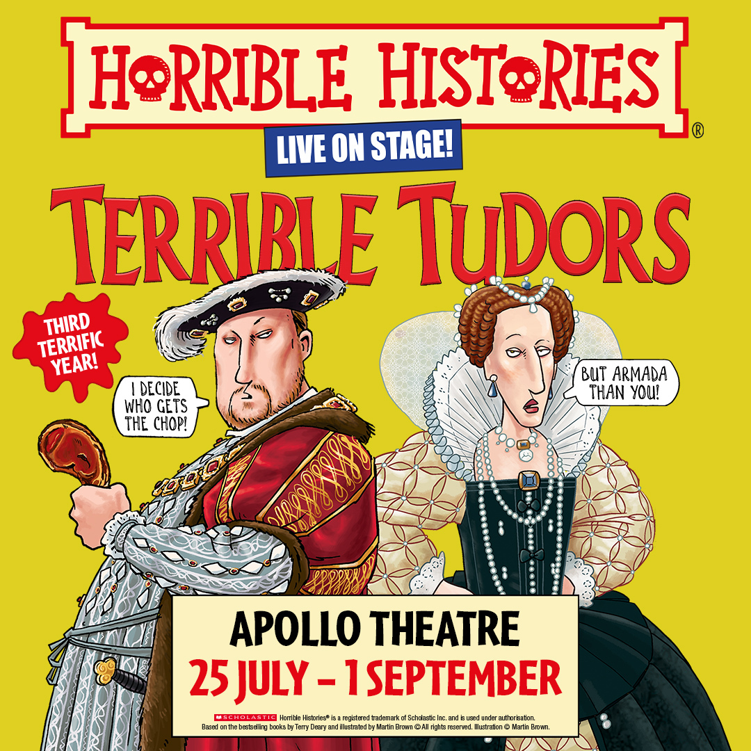 Horrible Histories – Terrible Tudors - Square