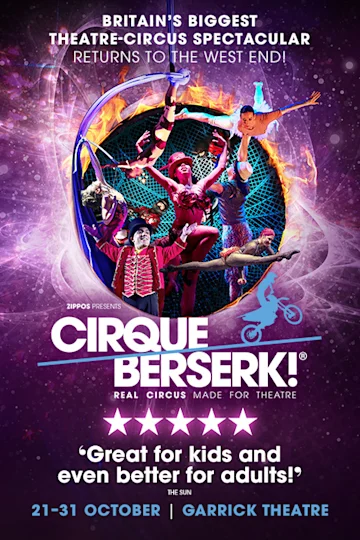 Cirque Berserk! tickets
