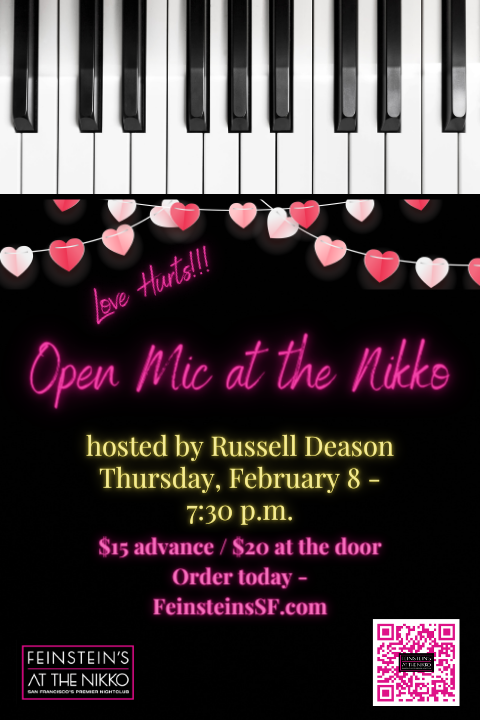 Open Mic at the Nikko show poster