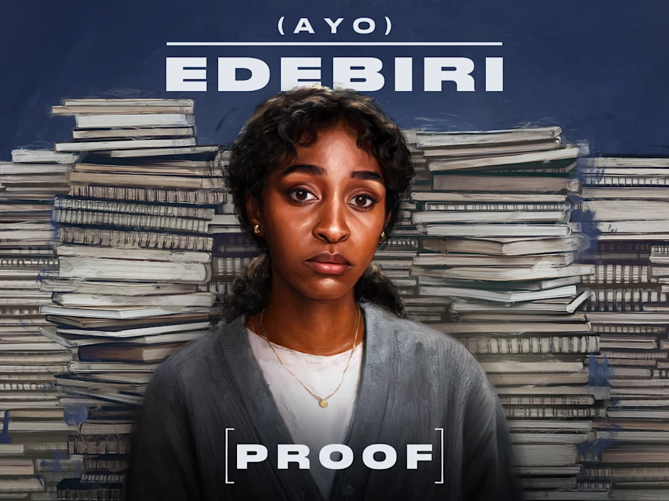 Photo of  Ayo Edeberi as Catherine in Proof on Broadway.