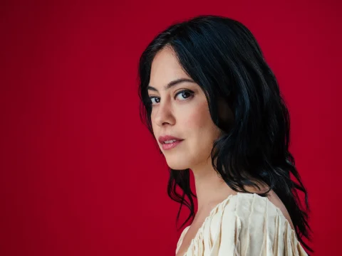 Photo of Rosa Salazar as Roxane in Cyrano de Bergerac performing in Pasadena, California.