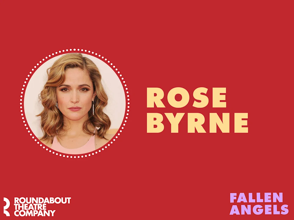 Photo of Rose Byrne in Fallen Angels on Broadway.