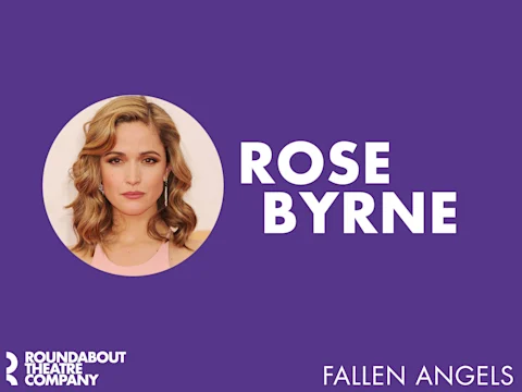 Photo of Rose Byrne in Fallen Angels on Broadway.