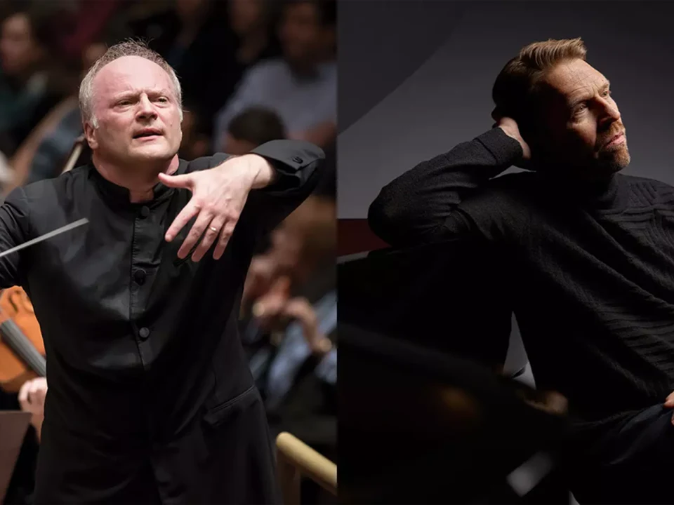 Production photo of Noseda conducts Strauss’ Ein Heldenleben | Leif Ove Andsnes plays Beethoven’s “Emperor” in Washington.