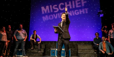 Photo credit: Cast of Mischief Movie Night (Photo by Pamela Raith Photography)