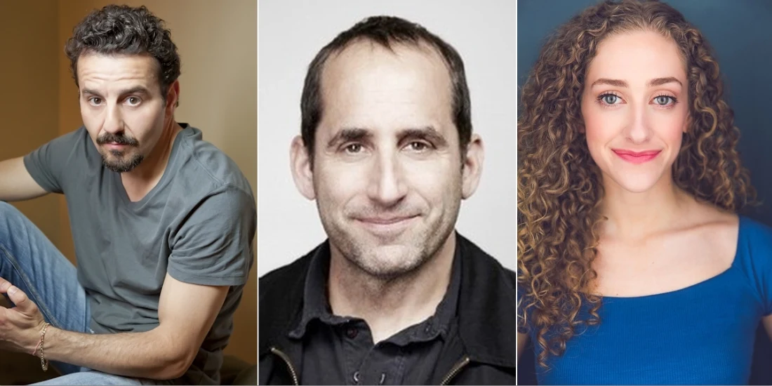 Max Casella, Peter Jacobson & Micaela Diamond