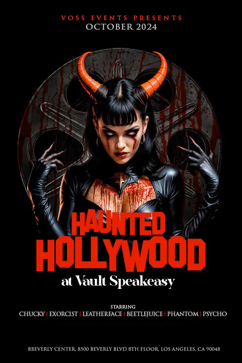 Haunted Hollywood show poster