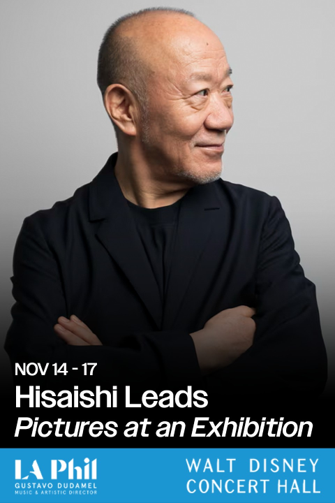 Hisaishi Leads Pictures at an Exhibition show poster