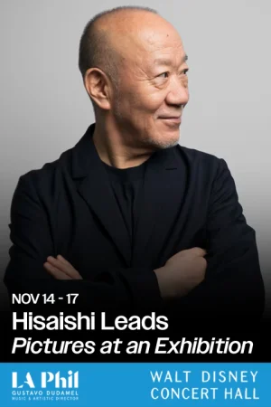 Hisaishi Leads Pictures at an Exhibition