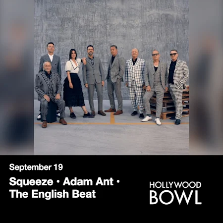 Squeeze • Adam Ant • The English Beat