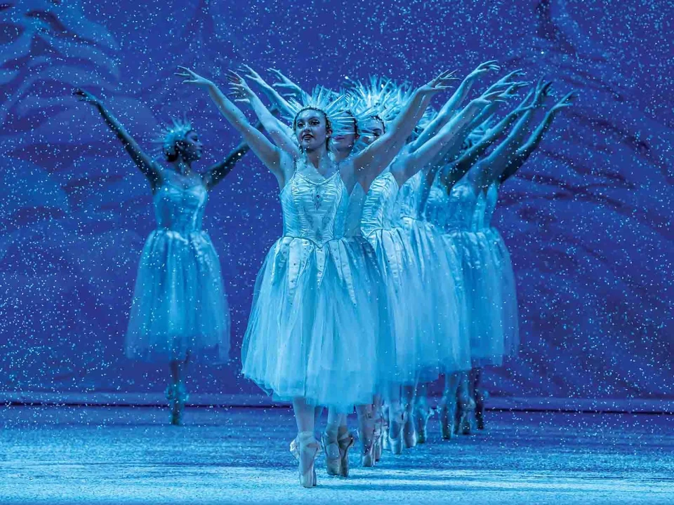 Production shot of The Nutcracker in Los Angeles.