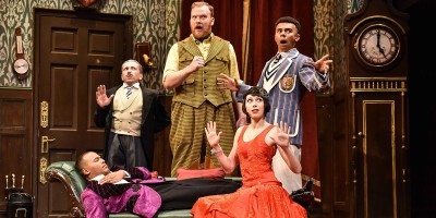 The Play That Goes Wrong reopen at Duchess Theatre