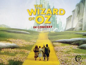 Production shot of The Wizard of Oz in Concert in Chicago.