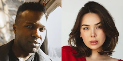 Side-by-side portraits of a man with short hair and a woman with shoulder-length brown hair, both looking at the camera with neutral expressions.