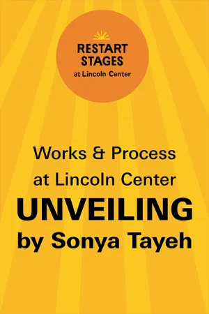 Unveiling by Sonya Tayeh - June 1 Tickets
