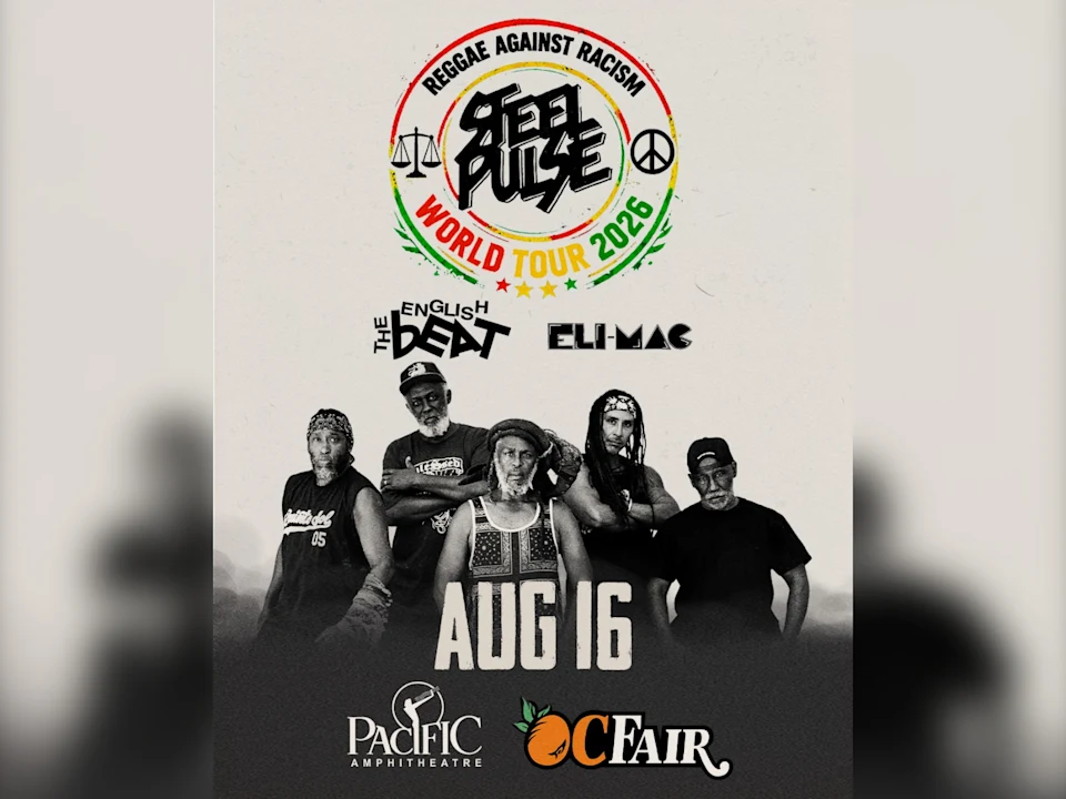 Steel Pulse with special guest Eli-Mac: What to expect - 1