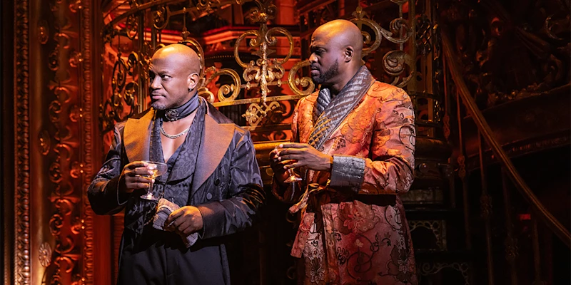 Wayne Brady and Taye Diggs in Moulin Rouge! The Musical