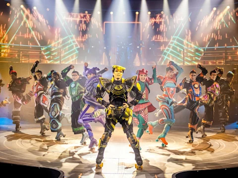Production shot of Starlight Express in London