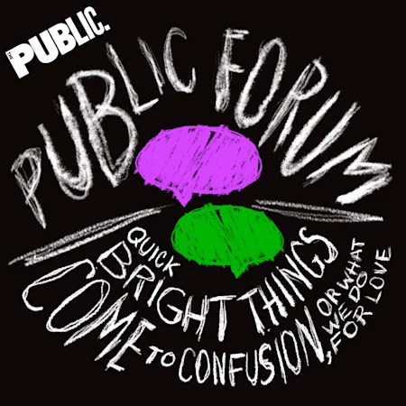 Standard Lottery - Public Forum: Quick Bright Things Come to Confusion, or What We Do For Love