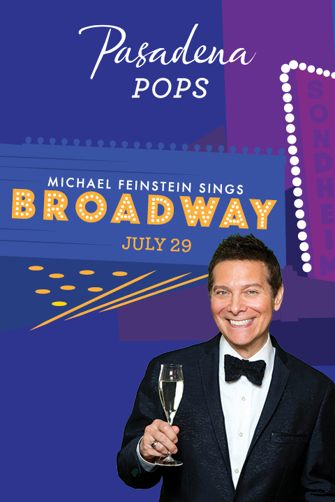 Michael Feinstein Sings Broadway show poster
