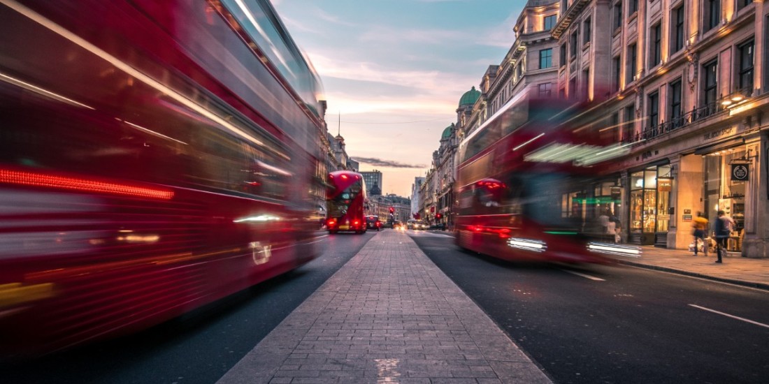 Photo credit: London buses in the West End (Photo by Lachlan Gowen on Unsplash)