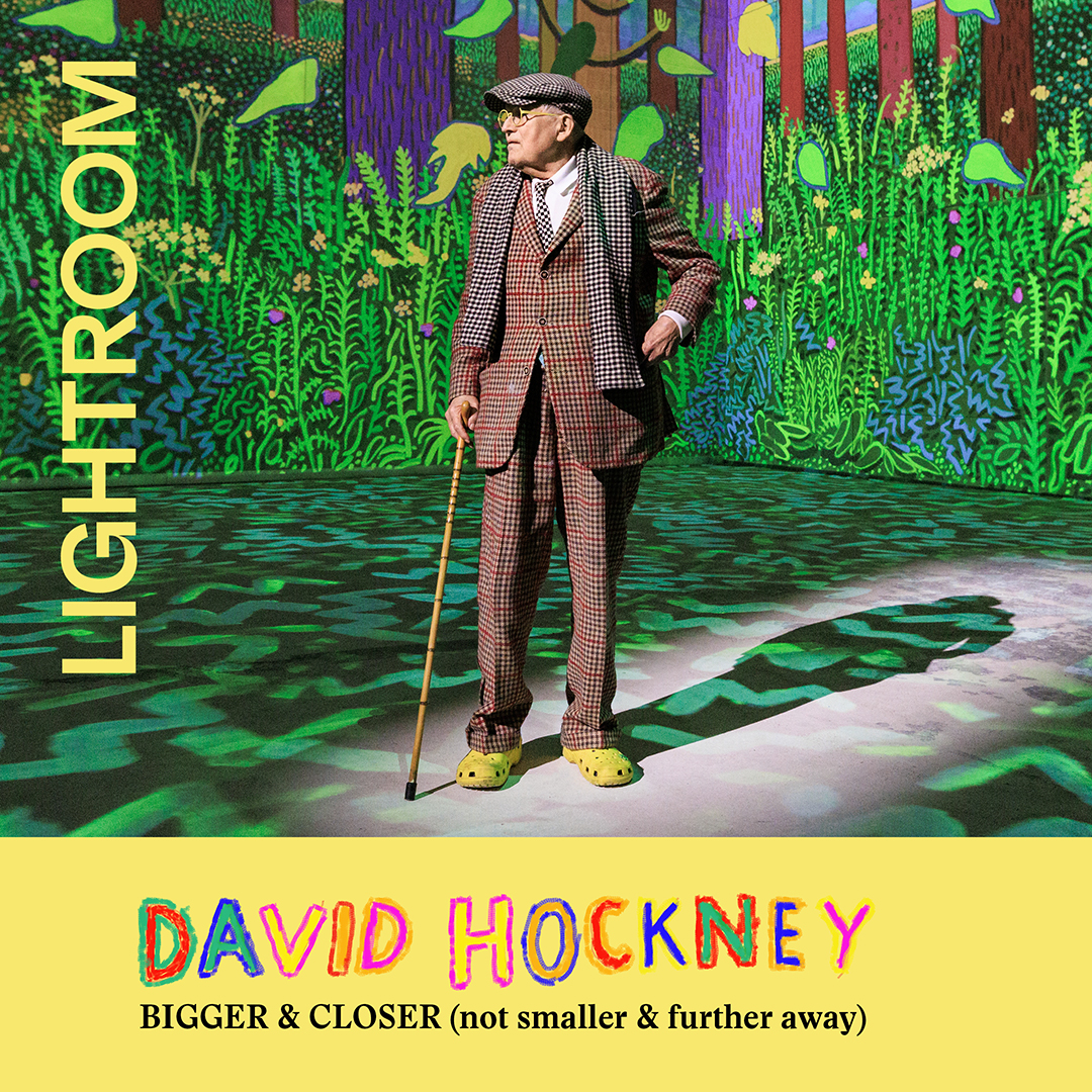 David Hockney: Bigger & Closer (not smaller & further away)