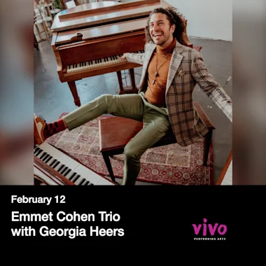 Emmet Cohen Trio with Georgia Heers