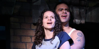 Mandy Gonzalez & Christopher Jackson in In the Heights