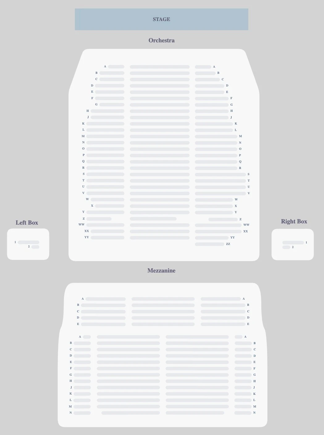 Lunt-Fontanne Theatre seating plan