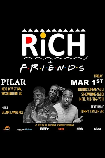 The Rich and Friends Comedy Show tickets
