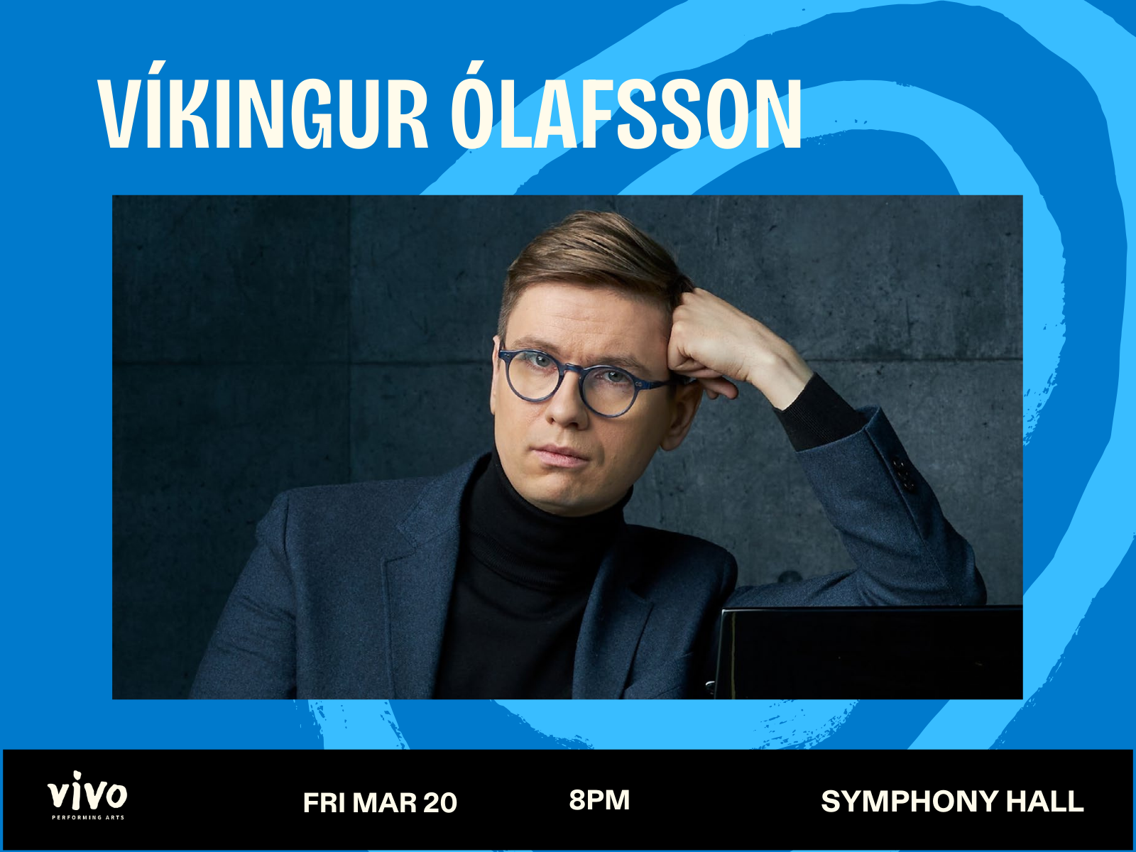 Vikingur Olafsson, piano tickets | Boston | TodayTix
