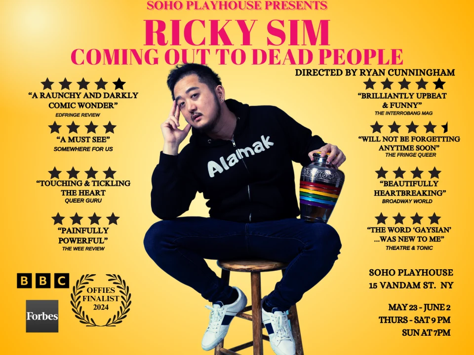 Ricky Sim: Coming Out to Dead People: What to expect - 1