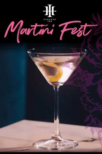 Chicago Martini Fest at Hubbard Inn - Tastings Included Tickets