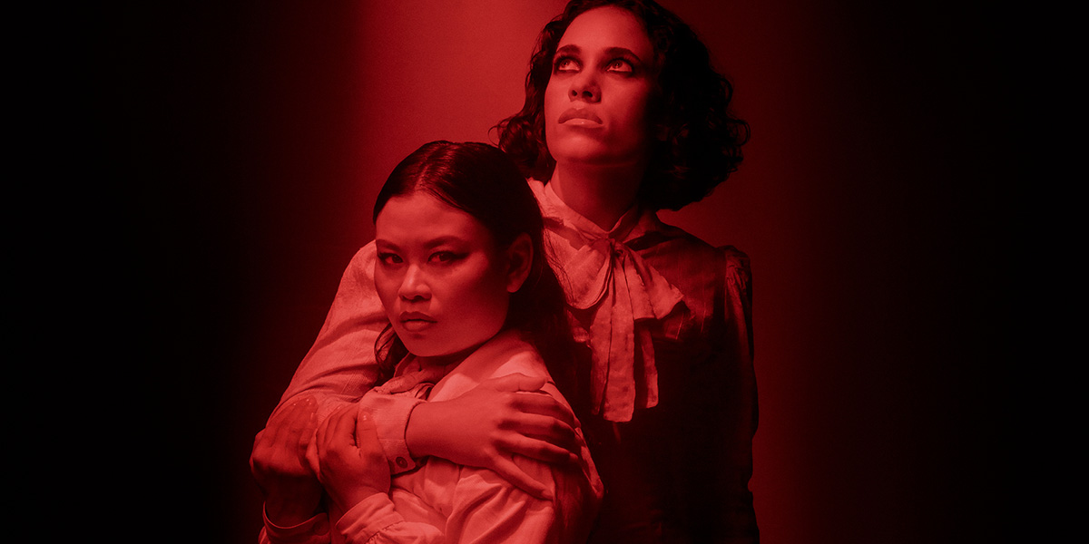 Umi Myers and Mei Mac 1200 LT Dracula Concept by Emilie Chen Photography by Charlie Clift