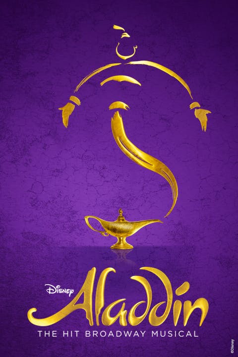 Disney’s Aladdin show poster