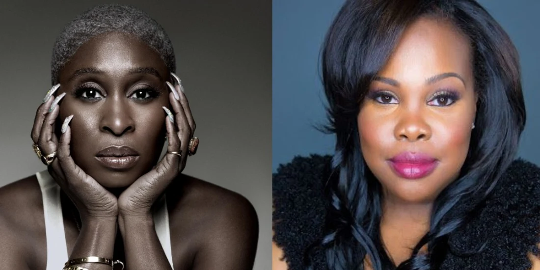 Photo credit: Cynthia Erivo and Amber Riley (Photos courtesy of Matt Ross Public Relations)