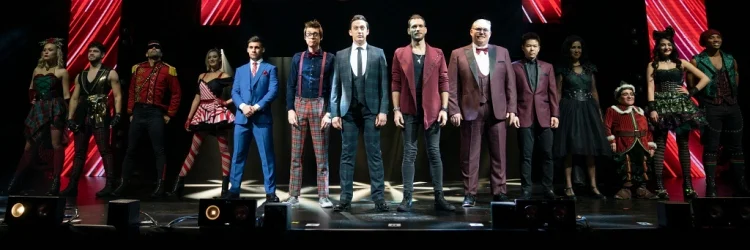 The 2019 cast of The Illusionists