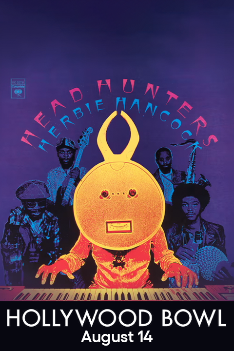 Herbie Hancock Head Hunters 50th show poster