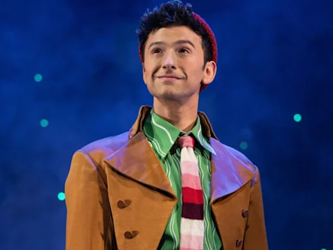 Daniel Quadrino as Boq in Wicked on Broadway.