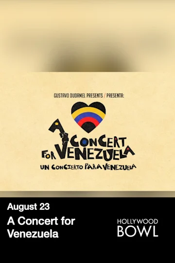 A Concert for Venezuela tickets
