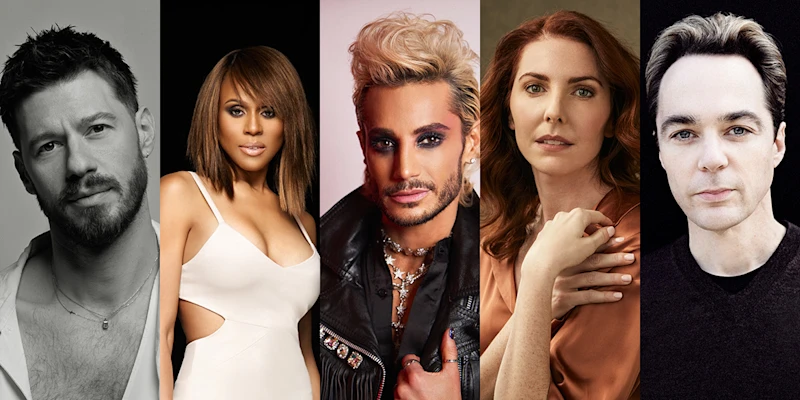 Jim Parsons and the cast of Titanique